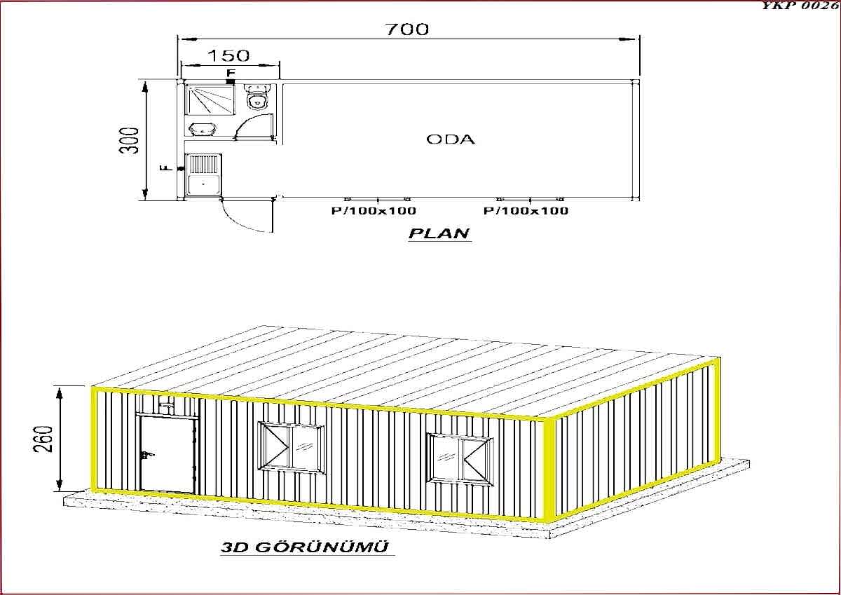 Özel Ölçülü Konteyner Sistemler