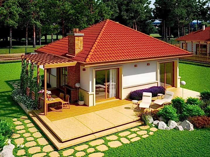 104 m2 Çelik Tek Katlı Konut